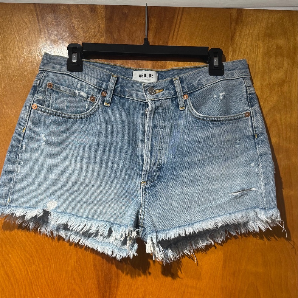 AGOLD Distressed Jean shorts size 29